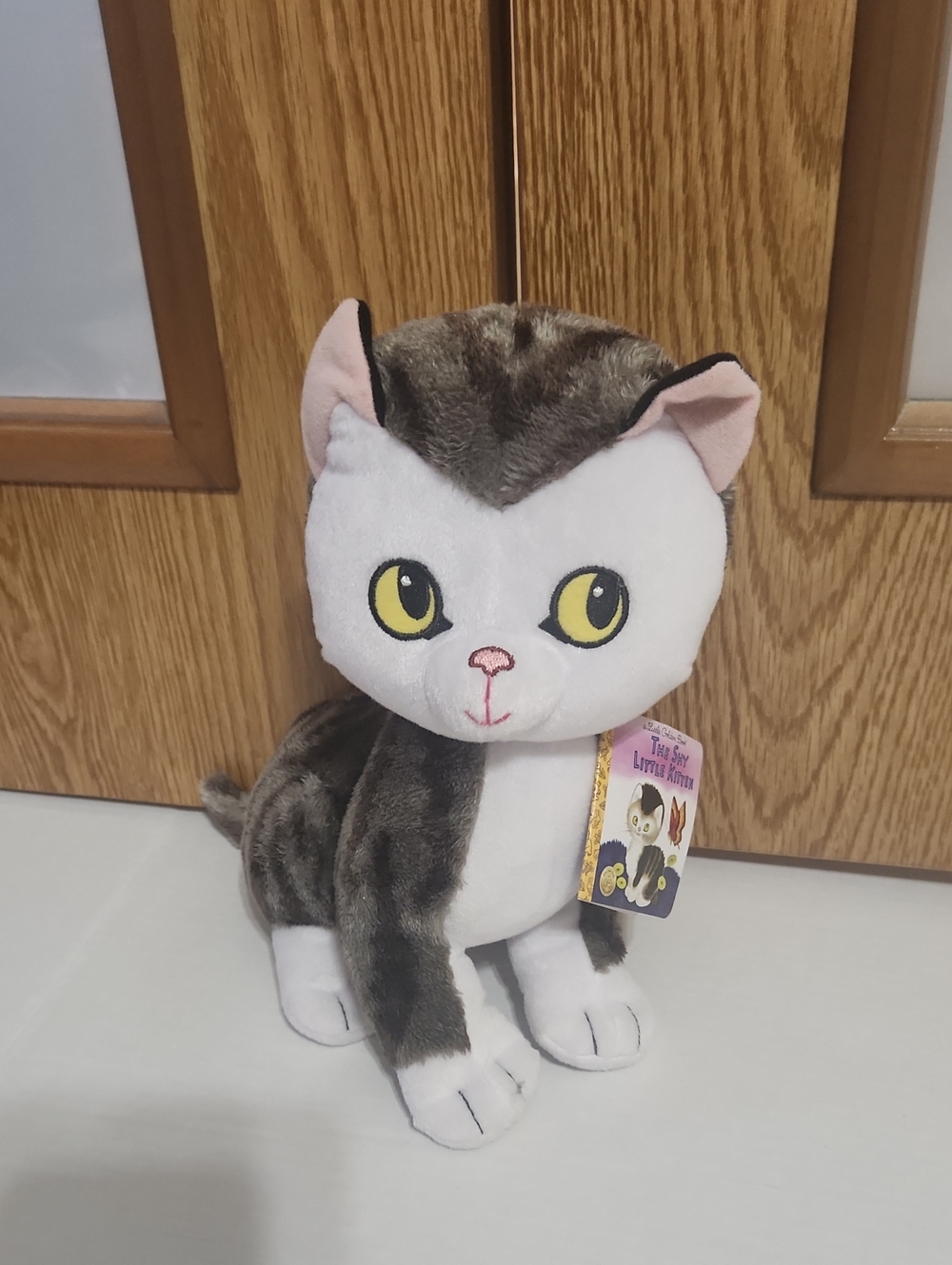 Kohls Cares Little Golden Book The Shy Little Kitten Stuffed Plush Nwt